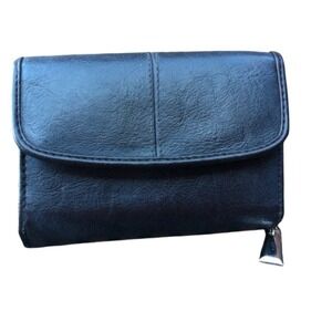 Black Trifold‎ Wallet Card Holder